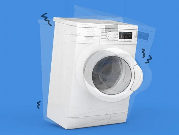 علت لرزش ماشین لباسشویی ال جی