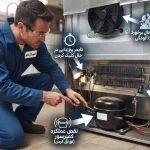 علت صداهای غیرعادی و تق تق یخچال