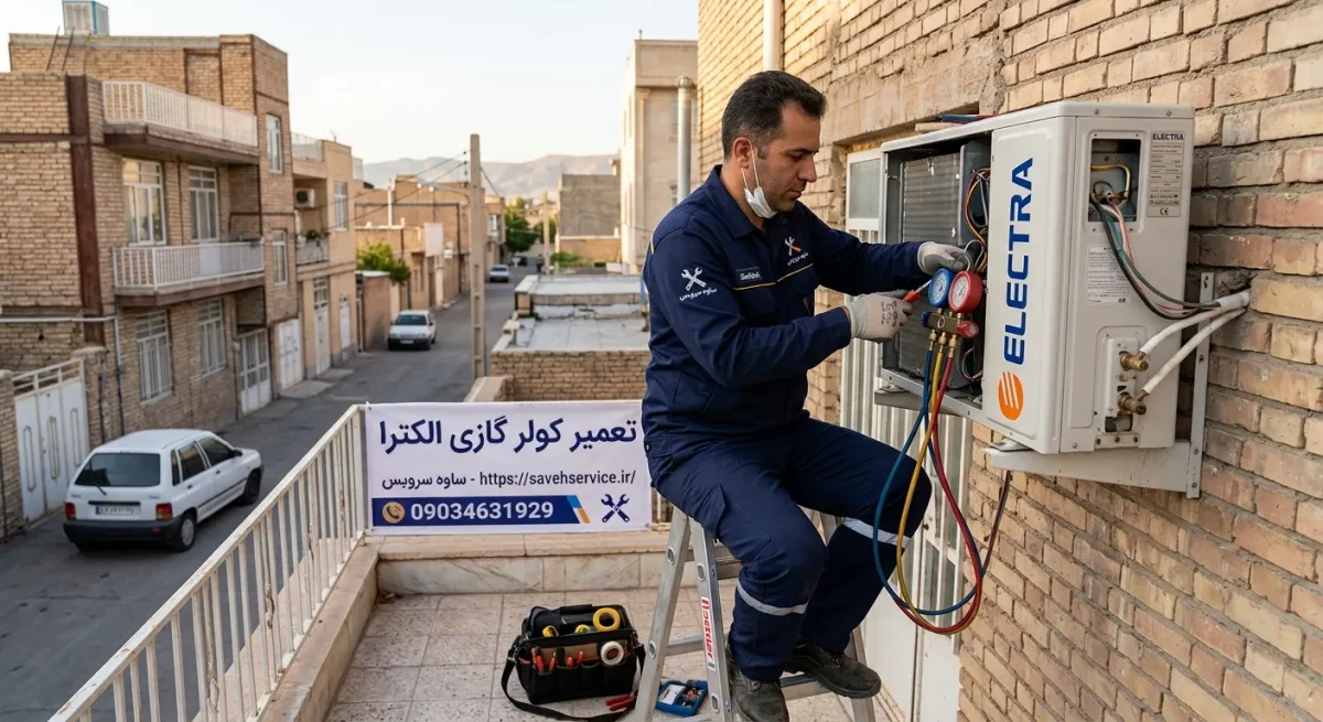 تعمیر کولر گازی الکترا در ساوه
