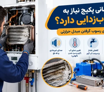 چه زمانی پکیج نیاز به رسوب زدایی دارد؟